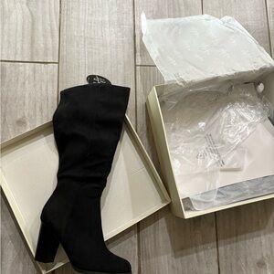 Style & Co. Black Heeled Boots